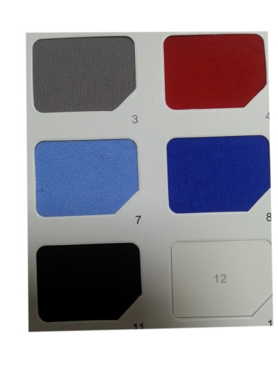 JS-DGAI  斜紋磨毛桃皮絨PU白  戶外防水塗層布料 沖鋒衣棉服裝面料 細節-9